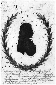 ルートヴィヒヴァンベートーベン（1770-1827）のシルエット