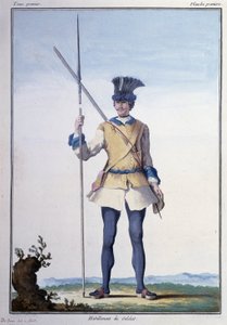 兵士の服：-ザクセン伯爵の「私の夢」にて 作： German School