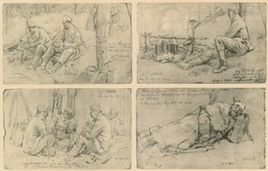 西部戦線の兵士 作： German School