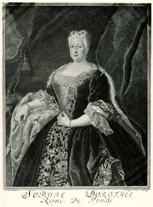 プロイセンの女王ソフィー・ドロテア（1687-1757）（写真タイプ