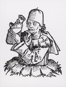 Hartmann Schedel（1440-1514）1493による「Liber Chronicarum」の聖アンソニー（1195-1231） 作： German School
