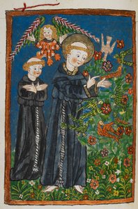 São Francisco pregando aos pássaros 作： German School