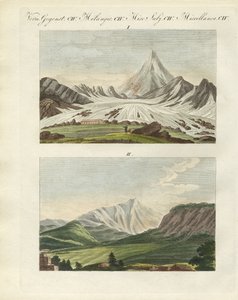 奇妙な山（彩色された彫刻 作： German School