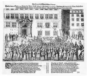 ニュルンベルクの平和、1649年9月25日 作： German School
