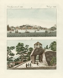 中国のポルトガル植民地・マカオ（彩色画
