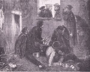 巡回するプロイセン皇太子（Cassells History of the War between France and Germany, published by Cassell and Company Limited, c.1890 (litho)