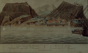 セントヘレナ島(彫刻) 作： German School