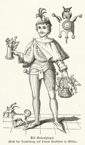 Till Eulenspiegel (彫刻) 作： German School