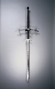 華やかな刃の両手剣、1550-1600 作： German School