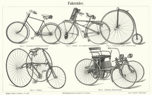 自転車の種類（彫金 作： German School