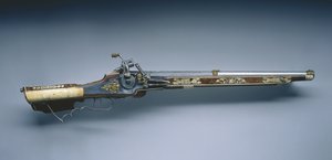 ホイールロックライフル、1618 作： German School