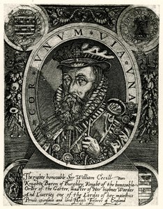 ウィリアム・セシル ロード・バーレイ（William Cecil Lord Burleigh 作： German School