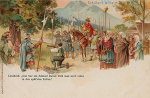 ウィリアムテル、息子の頭からリンゴを撃った 作： German School