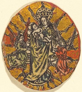 マドンナと子供 作： German or Netherlandish 15th Century