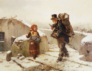 行商人 作： Gerolamo Induno