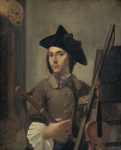 自画像 作： Gerrit Backhuijzen