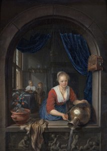窓際の女中 作： ゲリット・ドゥ