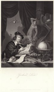 Gerrit Douの肖像 作： Gerrit Dou