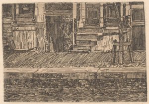 波止場の地下道 作： Gerrit Haverkamp (signed by artist)