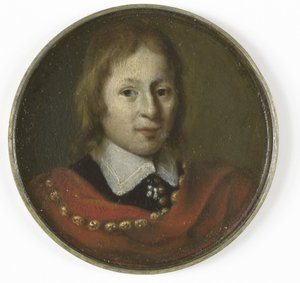 15 歳の少年の肖像 作： Gerrit Lundens