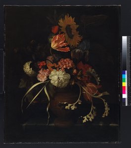 花の静物（キャンバスに油彩） 作： Gerrit Pietersz