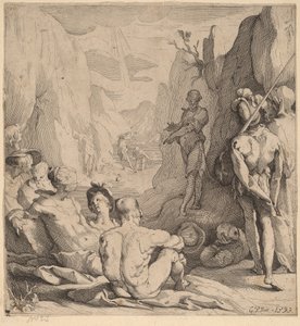 洗礼者ヨハネ、説教 作： Gerrit Pietersz Sweelinck