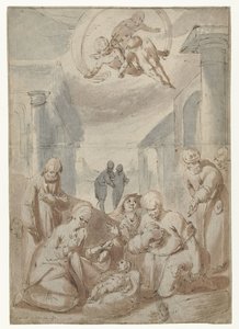 羊飼いの礼拝 作： Gerrit Pietersz. Sweelink