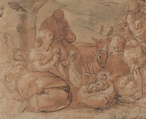 羊飼いの礼拝、1599年。 作： Gerrit Pietersz Sweelink