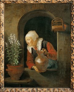  作： Gerrit or Gerard Dou