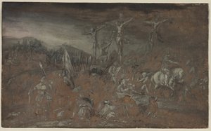 はりつけ、後半1600年代。 作： Gerrit van Battem