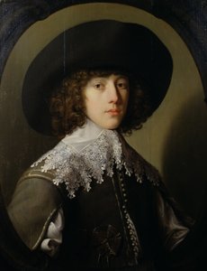 ルパート王子（1619-82）チャールズ1世の甥（1600-49） 作： Gerrit van Honthorst