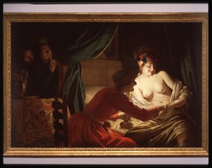 蚤の市 作： Gerrit van Honthorst