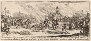 ステーク 作： Gerrit van Schagen after Jacques Callot