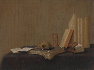 ヴァニタスの静物 作： Gerrit van Vucht
