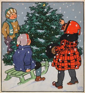マイ・ディア・リトル・ブックの挿絵、1928年。 作： Gertrud Caspari