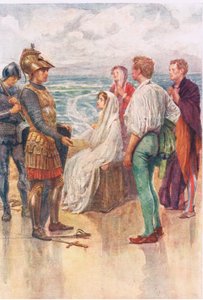 The Judgement of Artegall, Stories from the Faerie Queen, julkaisija George Harrap and Company 作： Gertrude E. Demain (after) Hammond