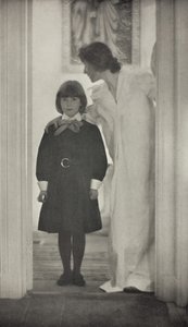 女性の間で祝福された芸術、1899年。 作： Gertrude Käsebier