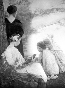写真：Gertrude Kasebier 作： Gertrude Käsebier