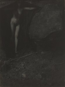 コウモリ、1902年。 作： Gertrude Käsebier