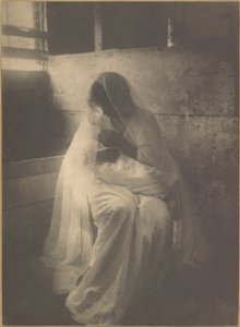 飼い葉桶（理想的な母性） 作： Gertrude Käsebier