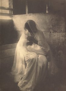 The Manger by Gertrude Kasebier