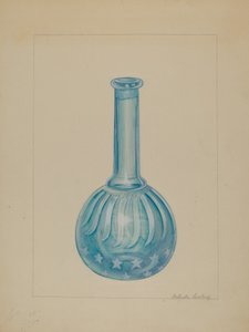 理髪店のボトル、c。 1936年。 作： Gertrude Lemberg