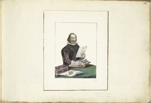 ペニェランダ伯の肖像 作： Gesina ter Borch (possibly)