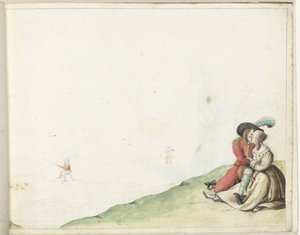 池の恋人たち 作： Gesina ter Borch