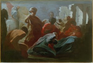 王の崇拝 作： Giacinto Brandi