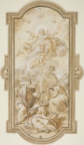 聖母被昇天 作： Giacinto Calandrucci