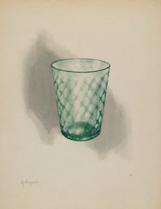タンブラー、c。 1937年。 作： Giacinto Capelli