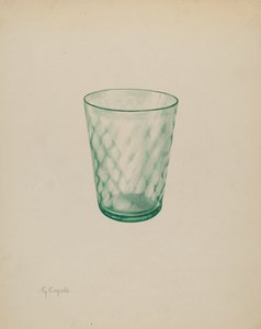 タンブラー、c。 1937年。 作： Giacinto Capelli