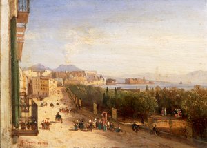 エステルハージ宮殿からの「キアイアのリビエラ」（Riviera di Chiaia
