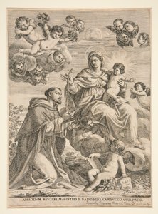 聖ドミニク 作： Giacinto Gimignani